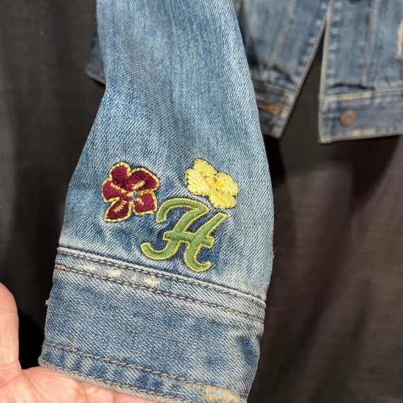 Hollister Floral Cali Jean Jacket - Picture 2 of 6